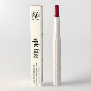 Kat Von D Epic Kiss Lipstick 'Grrrowl' Hot Fuchsia Pink Cream NIB Full Sz